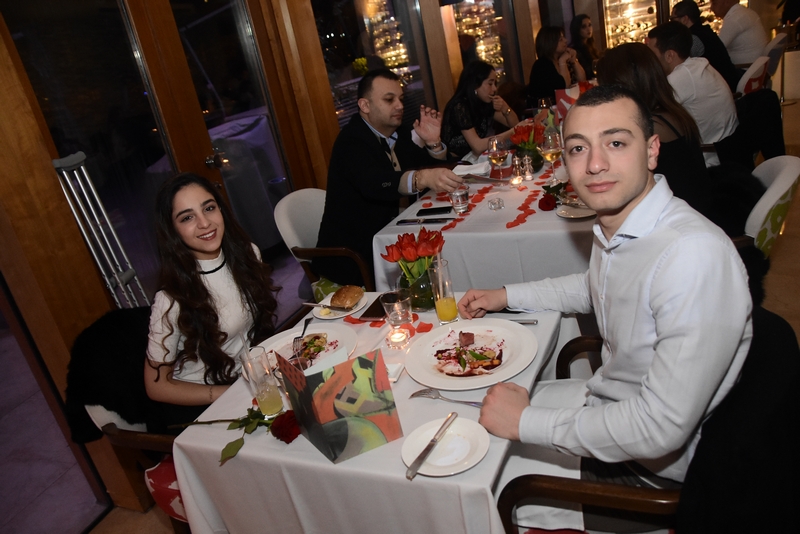 Love at le gray with an enchanting dinner at Indigo on the Roof